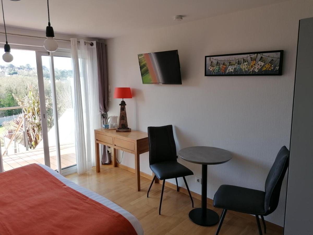 Les Terrasses Du Ris Acomodação com café da manhã Douarnenez Exterior foto