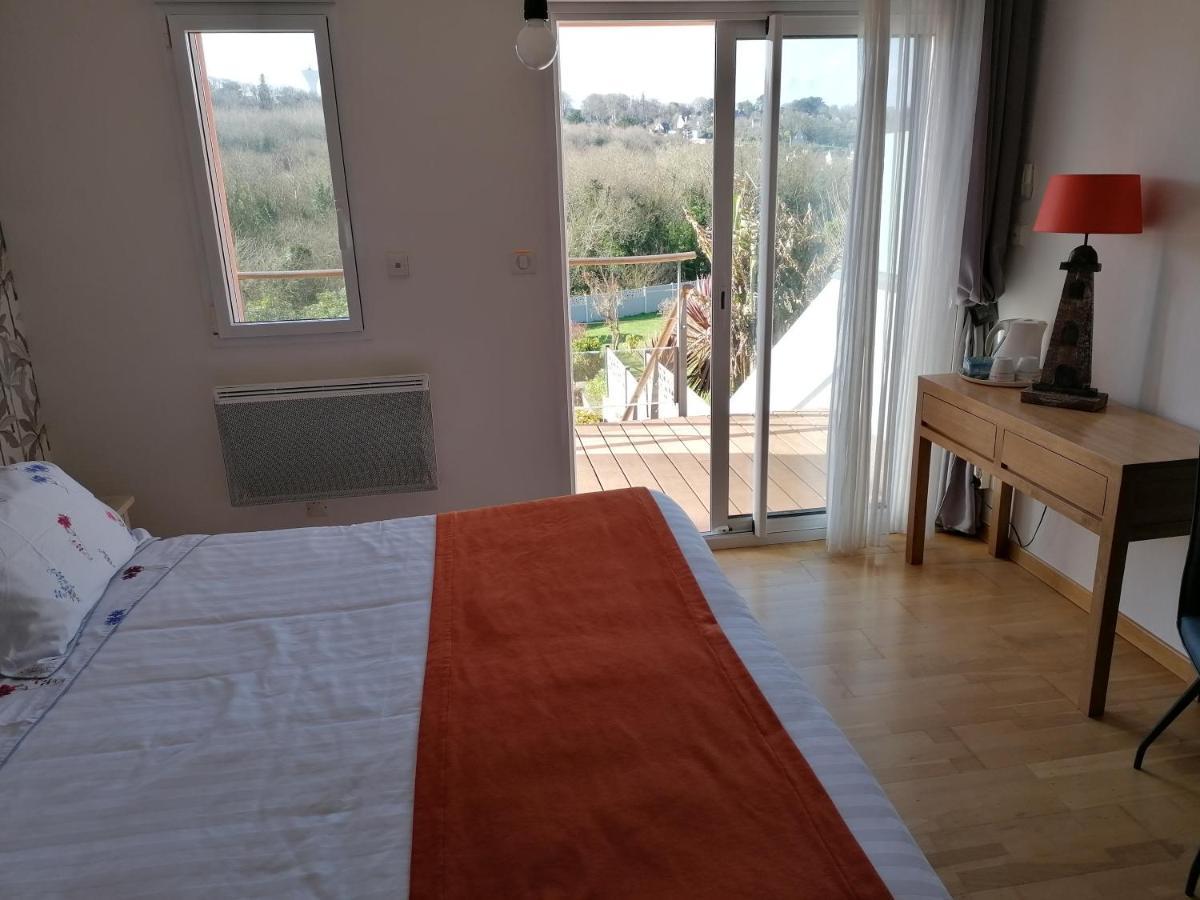 Les Terrasses Du Ris Acomodação com café da manhã Douarnenez Exterior foto