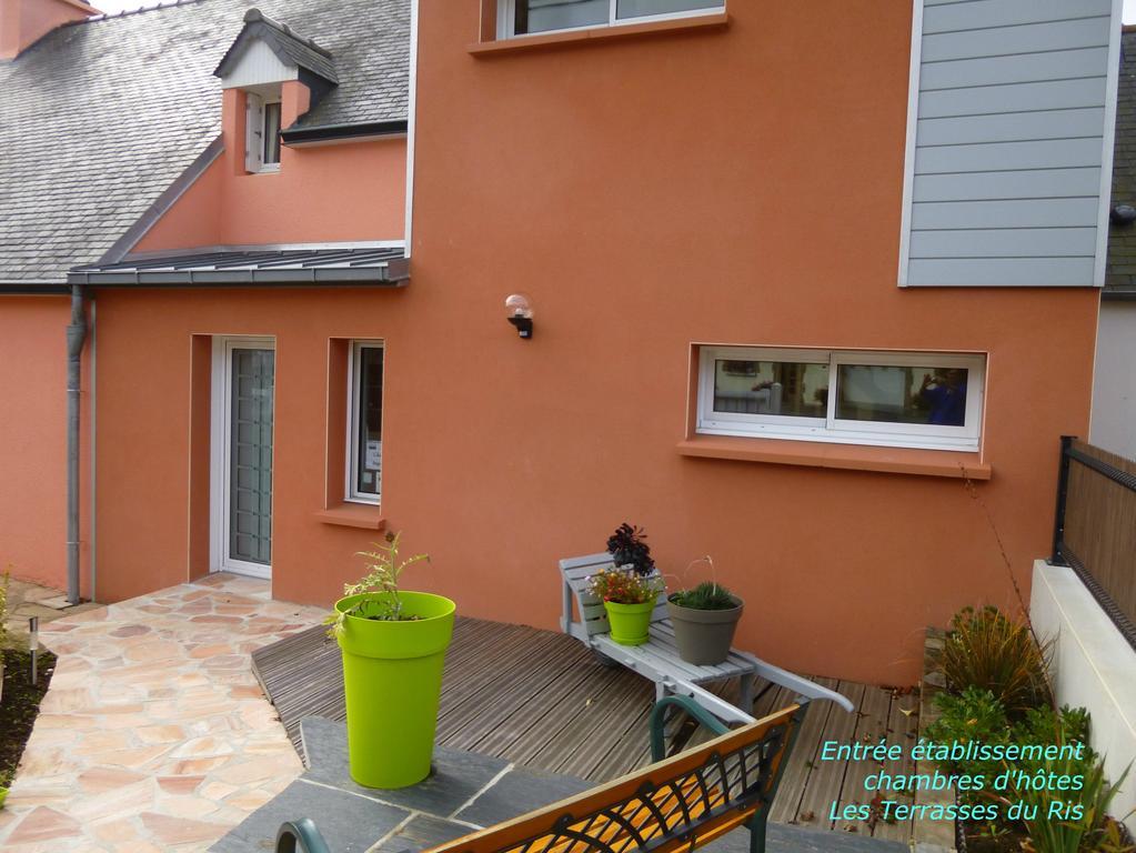 Les Terrasses Du Ris Acomodação com café da manhã Douarnenez Exterior foto